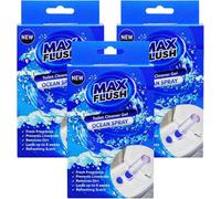 Automatic Toilet Cleaner Gel 45Ml Ocean Spray Toilet Freshener Block Limescale Remover Long Lasting Pack Of 3