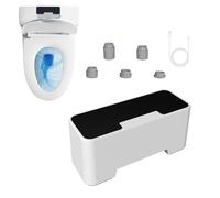Automatic Toilet Flush: USB Rechargeable Automatic Toilet Flush,Silent Motion Sensor Unit,Easy to Use Installation Kit for Various Toilets | A