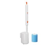 Automatic Toilet Scrubber Motorized Brush Wall Mounted Design Replaceable Brush Head for Deeping Cleaning Replaceable Head Automatic Cleaner