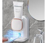 Automatic Toothpaste Dispenser, Automatic Toothpaste Squeezer, Electric Toothpaste Dispenser with Sensor, Toothpaste Dispenser Automatic Toothpaste Dispenser Toothbrush Holder Durable High