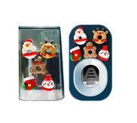 Automatic Toothpaste Dispenser for Kids - Cute Wall-Mounted Toothbrush Stand 3Pcs,Multifunctional Toothpaste Squeezer, Punch-Free Stable Toothbrush Organization for Kitchen, Dormitory