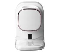 Automatic Toothpaste Dispenser, Wall Mounted Electric Toothpaste Dispenser Toothpaste Squeezer Dispenser for Kids and Adults Bathroom (Black) (White)