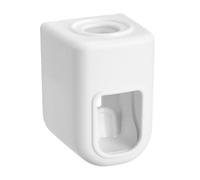 Automatic Toothpaste Holder - Wall Mounted Squeezer, Refillable Bathroom Toothpaste Dispenser System | Smart Hands Free Organizer For Family Kids Washroom Shower Sink Countertop Storage Cleaning