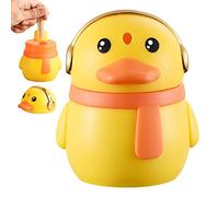 Automatic Toothpick Holder Dispenser | 1/2 Cute Duck Tooth Picks Dispenser | Creative -Type Toothpick Holder | Toothpicks Box Case Home Decor Kitchen Tools (Without Toothpick)