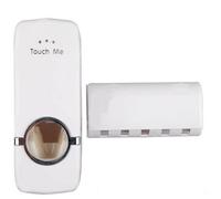 Automatic "Touch Me" Toothpaste Dispenser and Holder Set Wall Mount