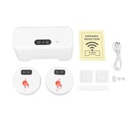 Automatic Touchless Electric Sensor Toilet Flush Kit with 2 Sensors 1800mAh Push Type External Flush Smart System for Home ABS Material