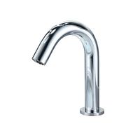 Automatic Touchless Infrared Bathroom Faucet Swan Neck Mixer Tap Hot & Cold Water Hygienic Sensor Sink Faucet Eco-Friendly Modern Design for Easy Use