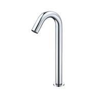 Automatic Touchless Infrared Faucet Swan Neck Mixer Tap for Hot & Cold Water Modern Water-Saving Bathroom Sink Fixture Perfect for Contemporary Spaces