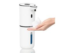 Automatic Touchless Soap Dispenser Foaming Soap Dispenser with 6 Adjustable Levels Hands Free USB Rechargeable Electric Dispenser Wall Mounted Dish Dispenser Kitchen