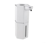 Automatic Touchless Soap Dispenser with Digital Display, 0.25s for RAPID Foaming Machine, IPX6 Waterproof Wall Mount or Desktop for Kitchen Bathroom, 350ml Capacity, White(Foam type)