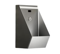 Automatic Touchless Wall Mounted Urinal for MenStainless Steel 304 Sensor Activated Splash Proof Odor Free Hygienic Restroom Solution Modern Design Easy Installation