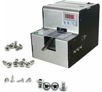 Automatic Track Screw Counter, Digital Counting Machine for Screws, 1-5mm Adjustable, Set 0-9999, for Round/Flat Head Screws with Spacers