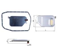Automatic Trans Hydraulic Filter MAHLE Fits AUDI A4 A8 BMW E46 Z4 95-07 1423376