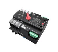 Automatic transfer switch 2P 3P 4P Smart ATS Timer 230V Dual Power Automatic Transfer Selector Switch 125A(125A,2P 230VAC ATS)