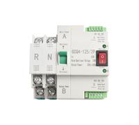 Automatic Transfer Switch 2P 63A Dual Power Supply for Generator Featuring 230V AC Single Phase Rating and Automatic Priority Power Switching System