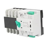 Automatic Transfer Switch, Dual Power Automatic Transfer Switch 4P Fast Switching PV Type AC400V 100A for Home and Factory Use