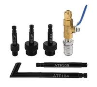 Automatic Transmission Fluid Oil Filling Filler Adapter Manual Filler Kit | Include Metal Dispenser with Shut Off Valve, Replacement for 09G 01J 722.9 CVT DSG ATF Benz 722.9