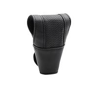 Automatic Transmission Handle Cover Gear Shift Stick Knob Collars Protector Car Shifter Gearbox Level Change Case Lether 2021 (Color Name : Black)(Black)