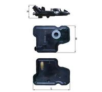 MAHLE HX 395 Automatic transmission filter