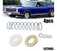 Automatic Transmission Shift Linkage Bushing and Spring Replacement Kit with Nylon Bushing for GM A/G-Body and RWD Cars/Trucks 1967-1996, Compatible with Chevy, for Buick, Pontiac, Oldsmobile Models