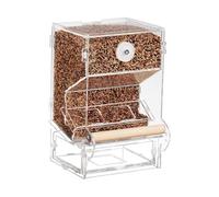 Automatic Transparent Bird Feeder - Smart Bird Feeder, Large Capacity | Feeding Tool with Drainage Holes, Hanging Wild No-Messs for Chickadees Finches