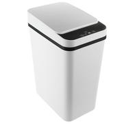 Automatic Trash Can 12l White Plastic for Home Living Room