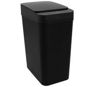 Automatic Trash Can with Lid,Touch-Free Intelligent Motion Sensor Waste Rubbish Bin,12L Waterproof Slim Smart Trash Can for Bedroom, Living Room, Kitchen, Office (Black)