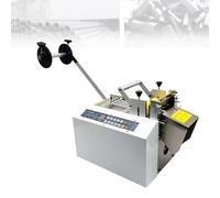 Automatic Tube Cutter, Electric Heat Shrink Cutter with Micro Computer Control, Cutting Width 1-100mm for Rubber and Plastic Tubes