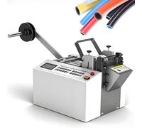Automatic Tube Cutting Machine with 0.1mm Precision for Efficient Processing of Heat Shrink, Fiberglass, and Cable Tubes