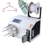 Automatic Twist Tie Machine 2-in-1 Bundling Tool, Smart Induction Bag Tying with 4.3-Inch Touch Screen, Bundles 5-30mm, Auto-Winding Wire for Efficient Packing