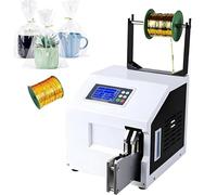 Automatic Twist Tie Machine - 2 in 1 Wire Winding and Bundling Solution with LCD Control Panel for Easy Tying of Cords, Wires, and Food Items, Bundle Diameter 5-30mm