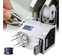 Automatic Twist Tie Machine - 2 in 1 Wire Winding and Bundling Solution with LCD Control Panel for Easy Tying of Cords, Wires, and Food Items, Bundle Diameter 5-30mm