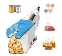 Automatic Twist Tie Machine, Electric Semi-Automatic Bag Closure, Bundling Diameter 0.1-1.2mm, 40 Ties/Min, Includes 1 Roll Wire for Efficient Packing