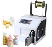 Automatic Twist Tie Machine for Cake Pops, Bundle Diameter 5-30mm, Winding & Binding 2-In-1, Data Setting, 1s Fast Strapping, LCD Screen