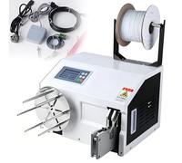 Automatic Twist Tie Machine for Sealing, Digital Screen Cable Tying Device, Electromagnetic Induction for Efficient Power Cord Packaging and Treats