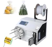 Automatic Twist Tie Machine for Wire Bundling 5-30mm - Electric Equipment for Industrial Workshops and Commercial Food Packaging with 20 Cable Ties Included
