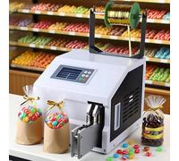 Automatic Twist Tie Machine - Gold Wire Sealing and Bundling Equipment, Digital Screen Cable Tying Machine for Supermarkets, Toys, and Wire Harness Binding