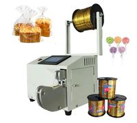 Automatic Twist Tie Machine, Gold Wire Sealing Bundler, Bag Closure Equipment for Bread Toys, 0.12-1.26in