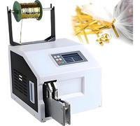 Automatic Twist Tie Machine, Gold Wire Sealing Bundling Machine for Supermarkets Bread Toys, Wire Harness Binding with Digital Screen