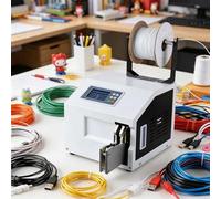 Automatic Twist Tie Machine,Touch Screen Induction Cable Tie Machine,400w High-Power Stepper Motor,It Is Suitable For Organizing Power Cords,Usb Cables,Network Cables,Headphone BundlingWinding