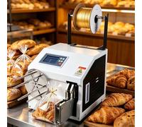 Automatic Twist Tie Machine,Touch Screen Induction Cable Tie Machine,For Bread Bags & Snack Packaging - Wire Twist Tying Equipment Bakery,Food Processing & Commerce Packaging BundlingWinding