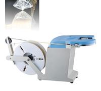 Automatic Twist Tie Machine with Metallic Twist Ties, Electric Semi-Manual Bag Closer for Retail, Food, Gift Wrapping