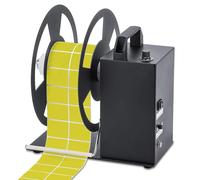 Automatic Two-way Label Rewinding Machine with Adjustable Speed and Baffle, Ideal for Bar Code Stickers and Clothing Tags