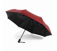 Automatic Umbrella, Mini Umbrella Folding Small Umbrella Auto Open Folding Umbrella Travel Umbrellas for Rain (Red)