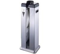 Automatic Umbrella Wrapper Stainless Steel Packing Machine with 100 Long Bags Commercial Dispenser Holder for Hotel and Bank Entryway