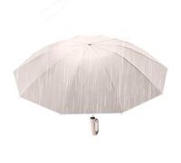 Automatic Umbrellas - Folding Wind Umbrella Reflective Travel Equipment | Compact UV Protection Accessory For Beach Camping, Sports Picnic Use, Strong Breath, beige, Se référer au descriptif