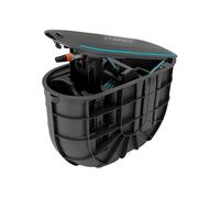 Automatic underground hose reel - GARDENA - RollUp M - Automatic winding - Removable cover - Secure locking - 20m hose