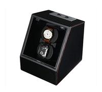 Automatic Unisex Watch Winder, Single Rotation Winders Deluxe Silent Motor Wood Box Modes Power Supply Mode-17 * 16CM