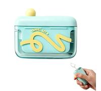 Automatic up Portable Floss Dispenser with 50 Pcs Dental Floss, Refillable One Touch Dental Floss Dispenser for Purse Travel Hotel Dinner Home Use (Green)