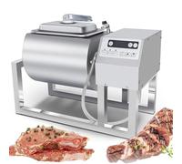 Automatic Vacuum Marinator & Tumbler with Adjustable Timer, Auto Shut-Off, and Three-Speed Bidirectional Rotation for Rapid Catering Food Processing
